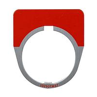 Eaton 10250TM37 Legend Plate, Blank LGD PLT 1/2RND RED BLANK