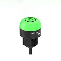 Banner Engineering K30PTEALGRY3QP Pro Touch Encapsulated K30 Pro Touch Encapsulated Series: 3-color RGB Touch Sensor; Voltage: 12-30 V dc; Housing: Polycarbonate; IP67 IP69K; Input/Output: Bimodal, NO, Latching; Colors: Multicolor; 150 mm (6 in) 5-pin M12 PVC Pigtail QD