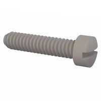 Essentra Components 010256F037 Machine Screw Fillister Slotted Screw, #2-56 Thread, 3/8 Lg