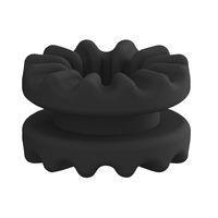 Essentra Components VG-3 Screws & Fasteners Screw Vibr Grommet,Black,.250 in Hole