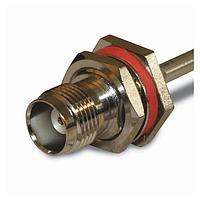 Amphenol RF 122401 Connectors TNC STRAIGHT JACK BULKHEAD