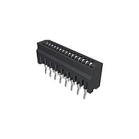 Amphenol FCI HLW15S-2C7LF Board Mount 1.00mm Flex Connectors, HLW-S series, 15 Position, Top Entry Non-ZIF Connector, 1mm (0.039inch) Pitch, Kinked Terminal