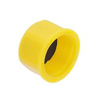 Essentra Components TSC467062A Sealing Cap 13/16IN x16 UNF THRDED CAP:HDPE YELLOW