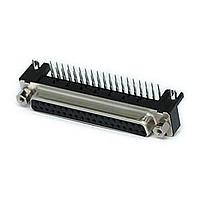 JAE Electronics DCLC-J37SAF-10L9E D-Sub Connectors - Standard Density CONN D SUB R/A HDR 37 POS SOCKET CONTACT