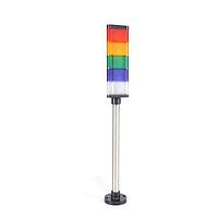 Mallory Sonalert JTC028-RYGBC-CS Universal Stacklight With Sound STACK LIGHT 20-28AC/DC RED/YELLOW/GREEN/BLUE/WHITE