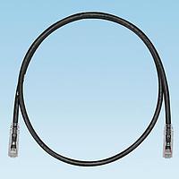Panduit UTPSP3BLY Cat 6 Copper Patch Cord, Cat 6, Black UTP Cabl