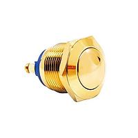 E-Switch PV1S640GG Anti-Vandal 0-2A 48VDC Off (On) 19mm Domed 1 Pole