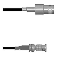Amphenol Custom Cable Q-0305H0003096i RF Cable Assemblies BNC-SJ/HDBNC-SP G174 96I