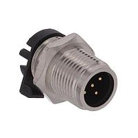 Amphenol CONEC 43-01184 M12 Male Socket 5P PCB SOLDER 5.5MM M12 FRONT MNT PLUG