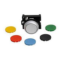 Eaton M22-D-X-SWRGYB Pushbutton Operators NON-ILL MOM PB SIL-BZL FLSH BUTTON 6PACK