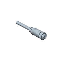 Amphenol LTW DCD-06AFFM-QL8C03 Sensor Cables / Actuator Cables X-Lok, Large Size, Plastic, 20A+5A, 06 pins, Female Connector, Female Contact, Straight, Push Lock, Overmolded, Length 3000mm, IP68