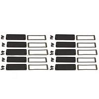 Hammond Manufacturing 1457LEP-10 Extruded 1457L EMI PANEL KIT (10 PACK)