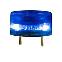 Same Sky (formerly CUI Devices) CLI-1375B-83T Piezo Buzzer Indicator buzzer, 13.8mm x 7.5mm deep, P, 12 VDC, 83dB, Through Hole, Blue, Constant Audio Indicator