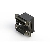 EDAC 663-015-664-00C Dual Port D-Sub Connectors Right-angle Dual Port D-Sub Connector