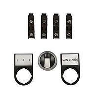 Eaton M22-WK3-K22-P Selector Switches 3POS MOM SELECTR SW,1NO/1NC,LGND PLS POP