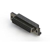 EDAC 624-025-361-531 D-Sub Connectors - Standard Density Right Angle D-Sub Connector