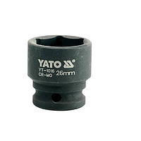 Yato YT-1016 Hexagonal impact socket 1/2" 26mm