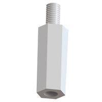 Essentra Components NTS-17.5 Hex Standoff,Thrd Fem/ML,Nat,17.5MM Spc