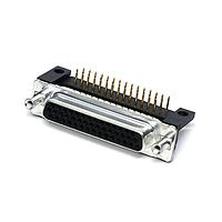 Amphenol CONEC 164A18119X High Density D-Sub Connectors DSUB SOLDER PIN ANG 7.98mmPREC MCHND CNT