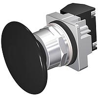 SIEMENS 52PM9V1H Pushbutton PUSHBUTTON,MOM,BLK,2 1/2" PLST,2POS,1BAH