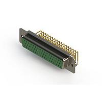 EDAC 630-M50-640-GN2 D-Sub Connectors - Standard Density Right Angle D-Sub Connector