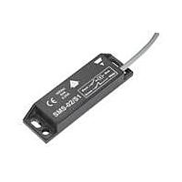 Carlo Gavazzi SMS02 Industrial Hall Effect / Magnetic Sensors Safety magnetic sensor, Rectangular plastic  housing, 2m cable, 1NO+1NC output reed contacts, ,  Max switching voltage 100Vac, Max switching current 250mA, Max switching power 5VA, Operating temp. -20C  - +70C, IP67.