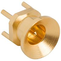 Amphenol RF PSMP-MSSB-PCT35 PCB Connectors PCB Jack M-Cont. T/H Smooth Bore 3.5mm