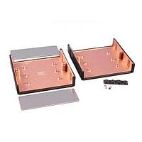 Hammond Manufacturing 1598PLH-AL Panel, End ALUMINUM ENDPLATE SET