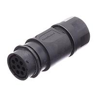 Amphenol SINE Systems RTS1BS18N8S03 Connectors Inline Receptacle 8 POS SZ 18 Socket