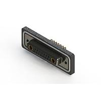EDAC 630W17W2240-1N2 Mixed Contact D-Sub Connectors Right-angle Waterproof Power Combo D-Sub Connector