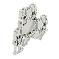 Entrelec - TE Connectivity ZS4-D2 Feed Through Terminal Block Aut SNK Screw