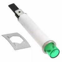 VCC 2152QA5 Neon Panel Mount Indicators GREEN DIFFUSED 5/16" MOUNTING HOLE