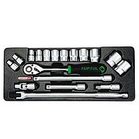 TOPTUL GCAT1801- 18PCS - 1/2