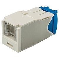 Panduit CJH6X88TGIW Wire Ducting & Raceways Cat6A Spring Shuttered Jack, TG Style, I