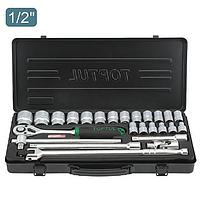 TOPTUL GBB2515 25PCS 1/2 inch DR. Flank Socket Set