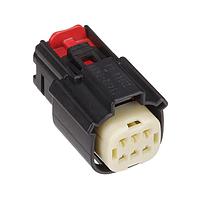 Molex 33472-0681 Connectors MX150 1.5 RCPT 2X3 CPA BLK_
