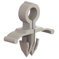 Essentra Components SRC-1-01 Clip, Wire Saddle Clamp,Split,Arrow Mnt,Nat,5mm Hld