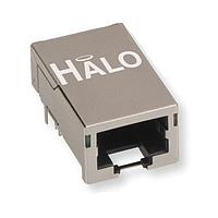 HALO Electronics HFJP1-S003-S1RL Modular 10/100 Lw Prfile 1x1 RJ45 w/MAG NO LED