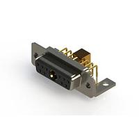 EDAC 630-11W1640-7T4 Mixed Contact D-Sub Connectors Right-angle Power Combo D-Sub Connector