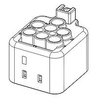 Aptiv 10847651 Connectors ASM CONN 7 F DCS-1 6.3 BLK SLD