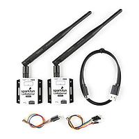 SparkFun WRL-20029 Sub-GHz Development Tools SparkFun LoRaSerial Kit - 915MHz (Enclosed)