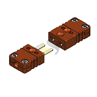 Sterling Sensors CCHMCKPLU High Temperature Miniature Thermocouple Connector (Type K miniature plug)