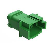 Amphenol SINE Systems AT04-08PC-EC01 Connectors 8P RECEP W/ END CAP KEY POSITION C
