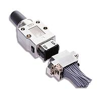 Hirose Electric PQ50S2-2428PCFA Contacts Male Con 12.5A, AC300V, DC300V, Gold, 24-28 AWG, Power Supply/Signal Connectors