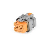 DEUTSCH - TE Connectivity 2320924-4 Housings AS16 HT, Plug, 8P, standard seal, CodeD