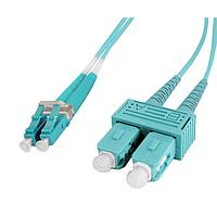 Bel SCLC-3DTP030 Fiber Optic Cable Assemblies Fiber Optic Dplx OM3 Mltmode SC/LC 3M 10G