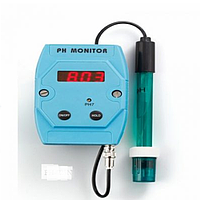 HINOTEK PH-025N Online pH Monitor (0.00-14.00pH, 0.01pH, ±0.1pH/±0.2pH)