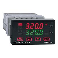 Dwyer 32A153 Compact 1/32 DIN Temp/Process Controllers, Dual Display & Universal Input