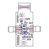 Analog Devices EV1HMC637ALP5 RF Amplifier EVALUATION PCB ASSEMBLY