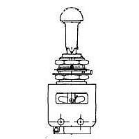 Honeywell 13AT2-N Toggle Switches Toggle SW DPDT 3POS SOLD TERM LOCKN LVR